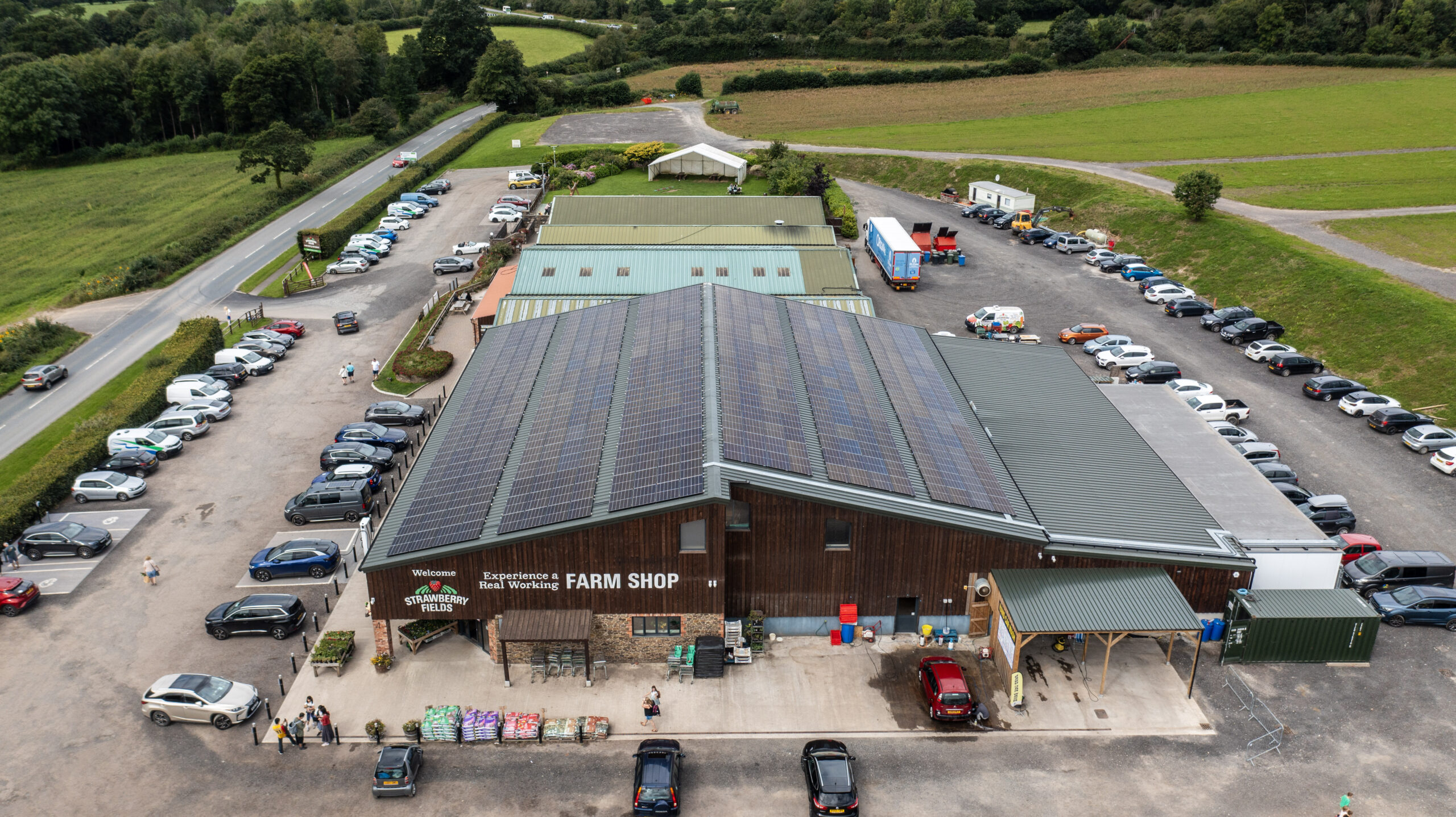 Strawberry Fields Farm Shop Lifton Solgen Commercial